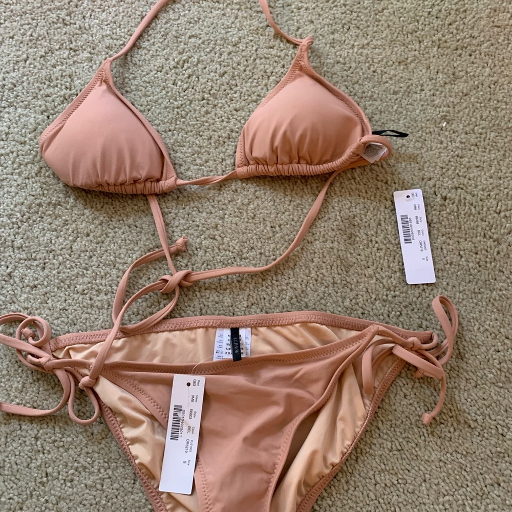J. Crew Nude Bikini Set